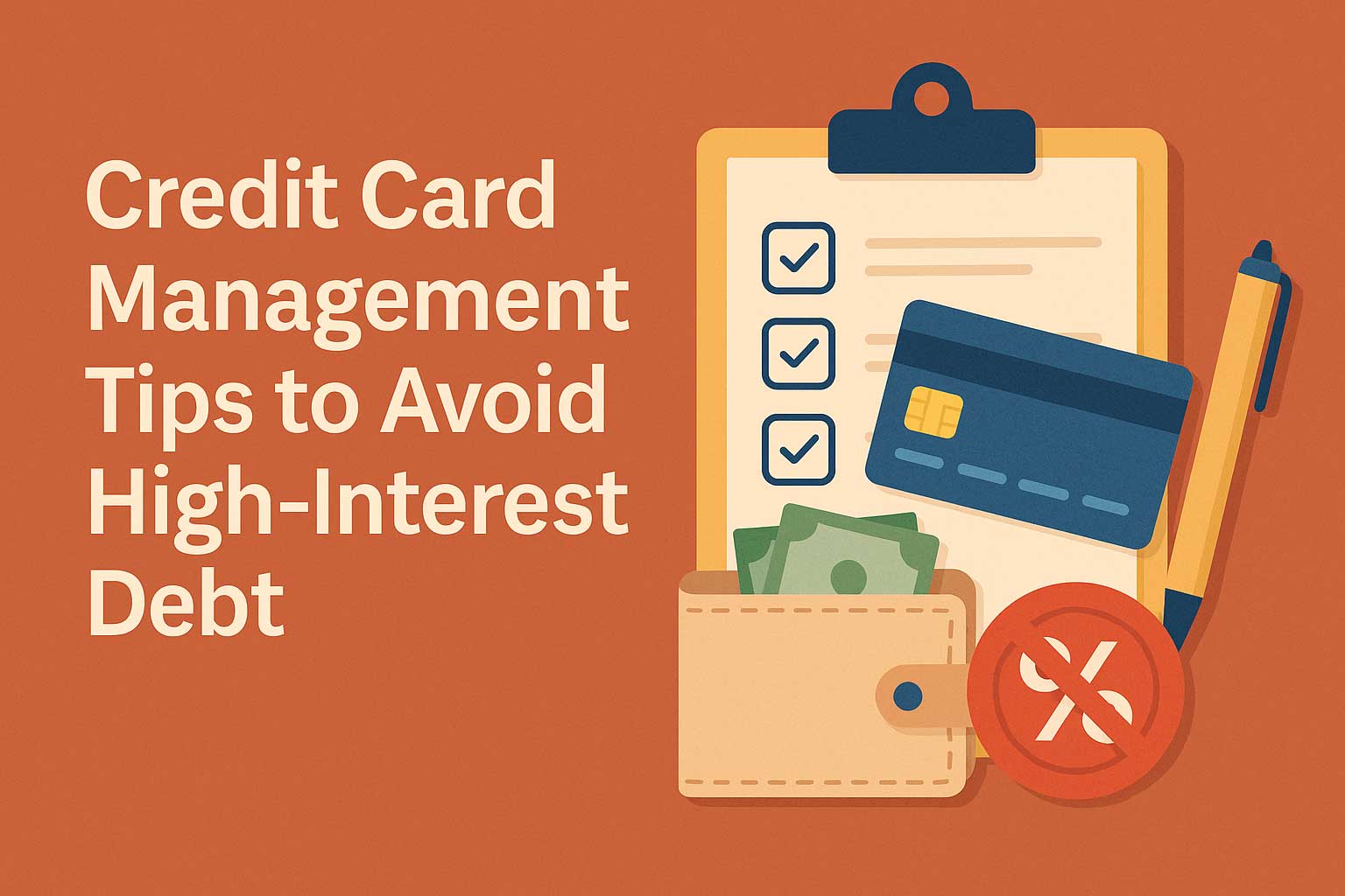 Credit Card Management Tips to Avoid High-Interest Debt