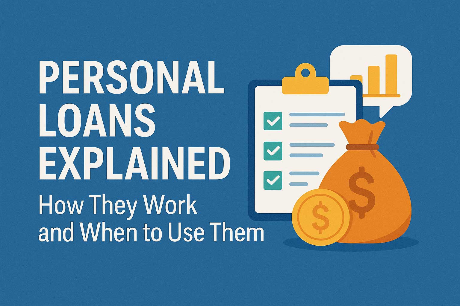 Personal Loans Explained How They Work and When to Use Them