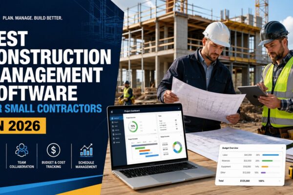Best Construction Management Software for Small Contractors in 2026